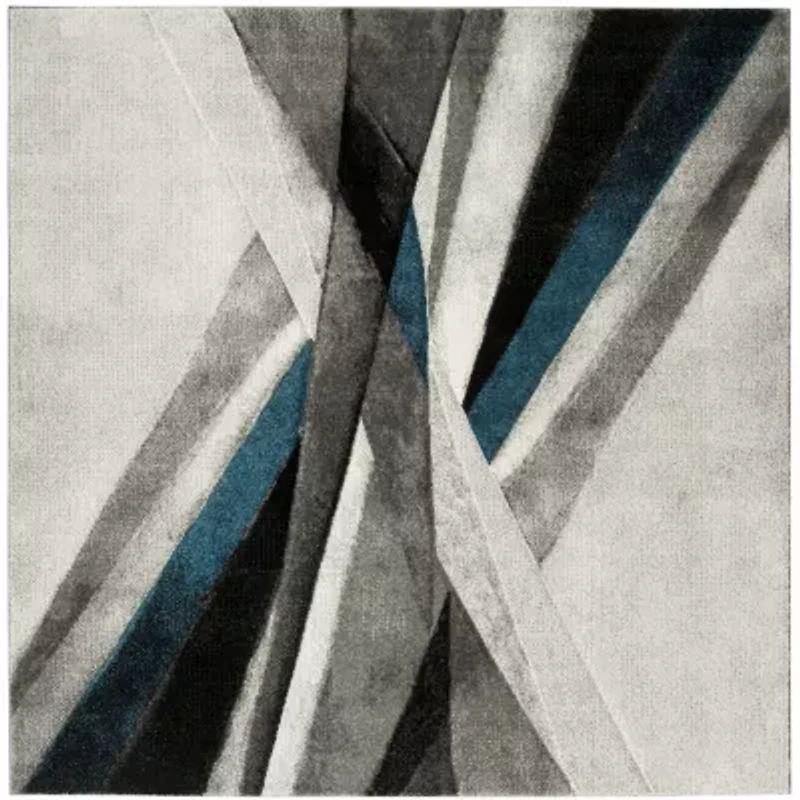 Safavieh Hollywood Collection Richard Abstract Square Area Rug