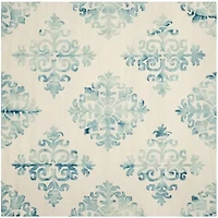 Safavieh Dip Dye Collection Durward Floral Square Area Rug