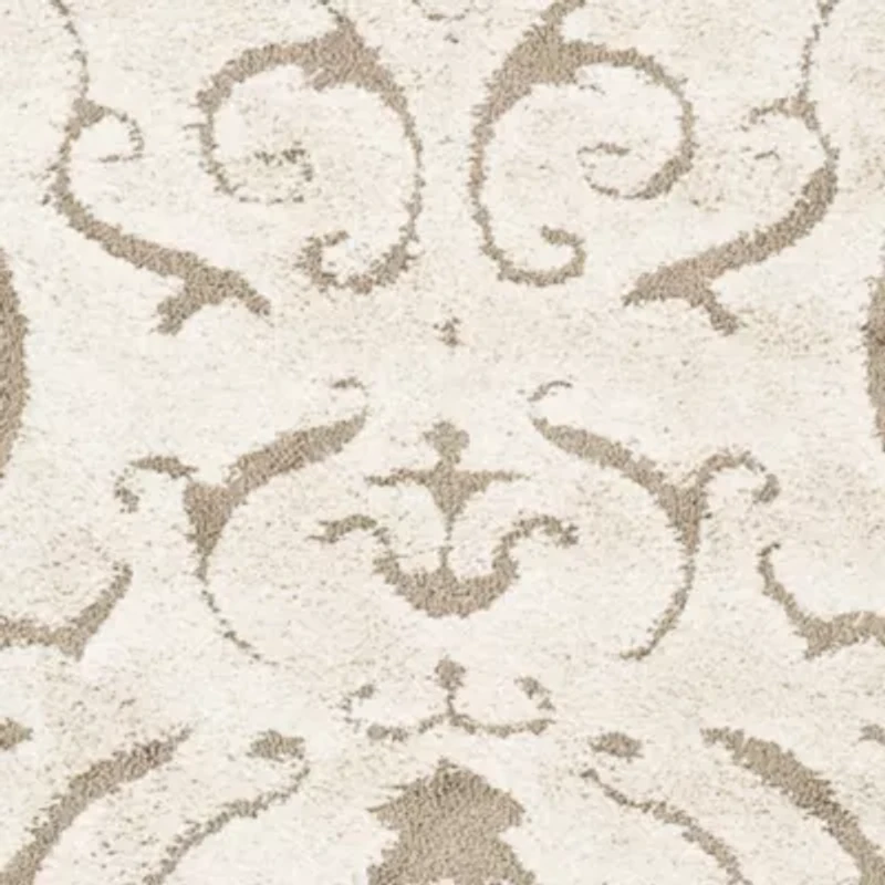 Safavieh Shag Collection Rosheen Damask Runner Rug