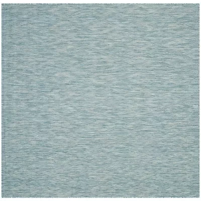 Safavieh Courtyard Collection Elisa Geometric Indoor/Outdoor Square Area Rug