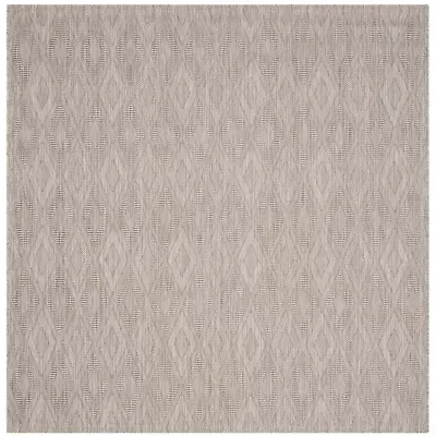 Safavieh Courtyard Collection Elisa Geometric Indoor/Outdoor Square Area Rug