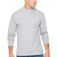 Smiths Workwear Mens Crew Neck Long Sleeve T-Shirt