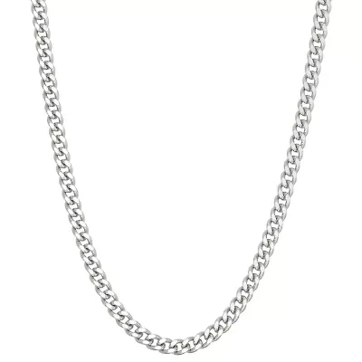 Solid Herringbone Chain Necklace