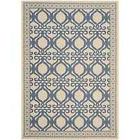 Safavieh Courtyard Collection Desi Geometric Indoor/Outdoor Area Rug