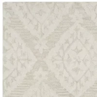 Safavieh Micro-Loop Collection Tracery Damask Runner Rug