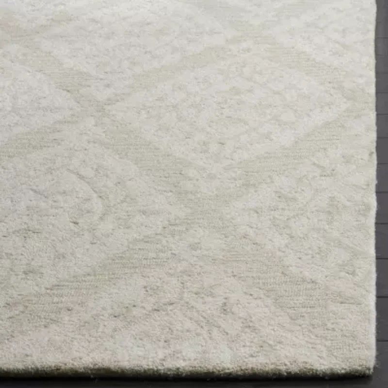 Safavieh Micro-Loop Collection Tracery Damask Area Rug