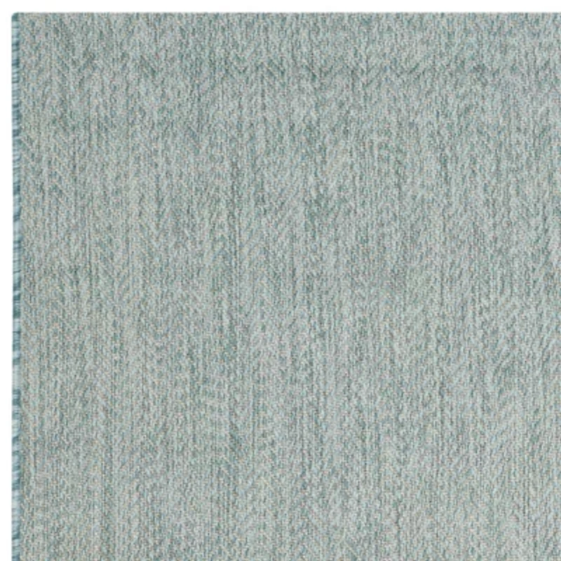 Safavieh Courtyard Collection Katelyn Geometric Indoor/Outdoor Round Area Rug