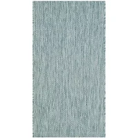 Safavieh Courtyard Collection Monroe Stripe Indoor/Outdoor Area Rug