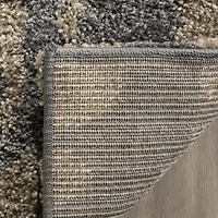 Safavieh Shag Collection Eric Geometric Round Area Rug