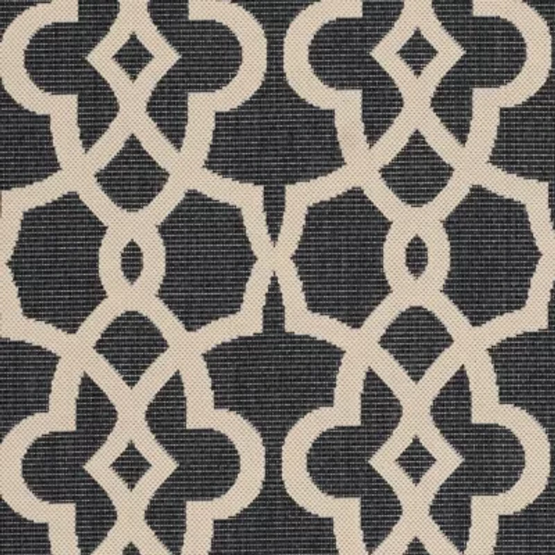 Safavieh Courtyard Collection Ariana Oriental Indoor/Outdoor Area Rug