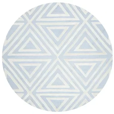 Safavieh Kids Collection Elijah Geometric Round Area Rug