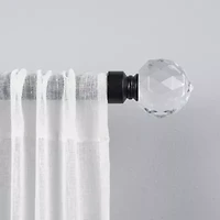 Exclusive Home Curtains Crystal Ball 1 Adjustable Curtain Rod