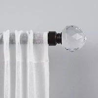Exclusive Home Curtains Crystal Ball 1 Adjustable Curtain Rod