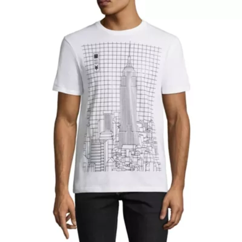 Zoo York Mens Crew Neck Short Sleeve Logo Graphic T-Shirt