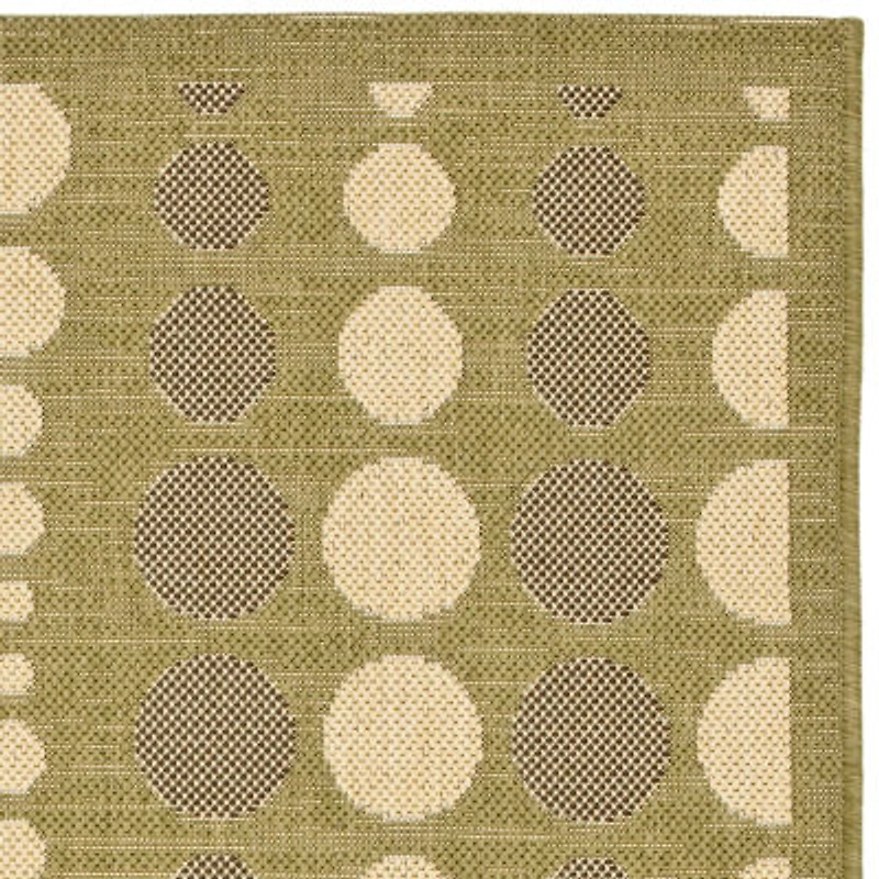 Safavieh Courtyard Collection Joisse Geometric Indoor/Outdoor Area Rug