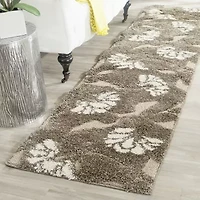 Safavieh Shag Collection Emmett Geometric Runner Rug