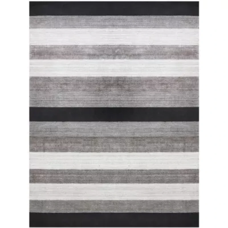 Amer Rugs Blend AB Hand-Woven Wool and Viscose Rug