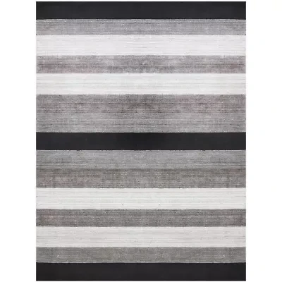 Amer Rugs Blend AB Hand-Woven Wool and Viscose Rug