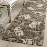 Safavieh Shag Collection Emmett Geometric Runner Rug