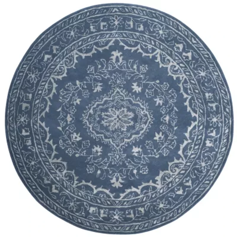 Safavieh Glamour Collection Dustin Oriental Round Area Rug