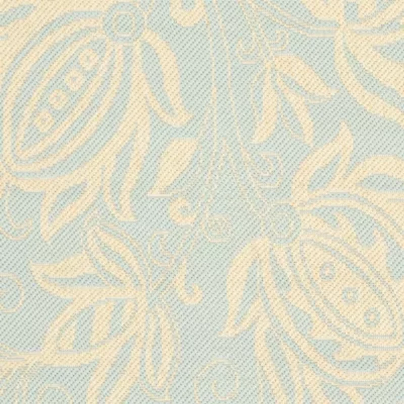 Safavieh Courtyard Collection Tarek Floral Indoor/Outdoor Runner Rug