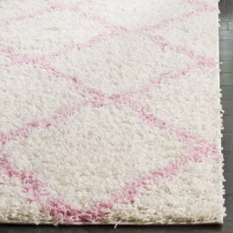 Safavieh Dallas Shag Collection Caris Geometric Area Rug