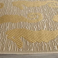 Safavieh Courtyard Collection Tris Animal Indoor/Outdoor Area Rug
