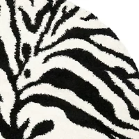Safavieh Shag Collection Lennox Animal Round Area Rug