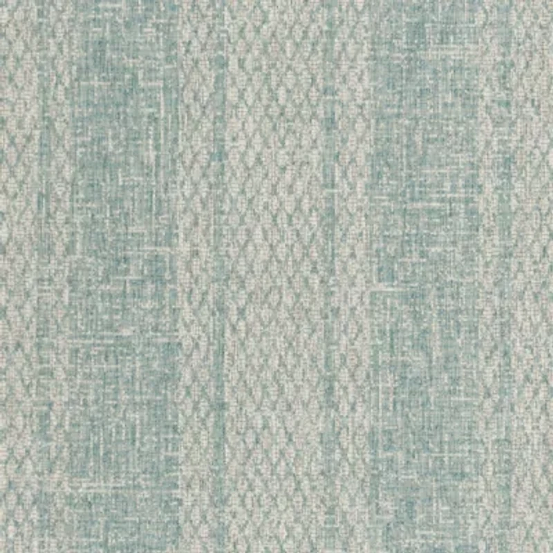 Safavieh Courtyard Collection Elena Geometric Indoor/Outdoor Round Area Rug