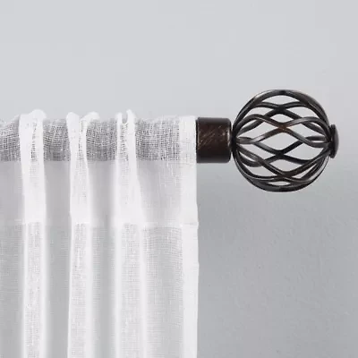 Exclusive Home Curtains Ogee 1 Adjustable Curtain Rod