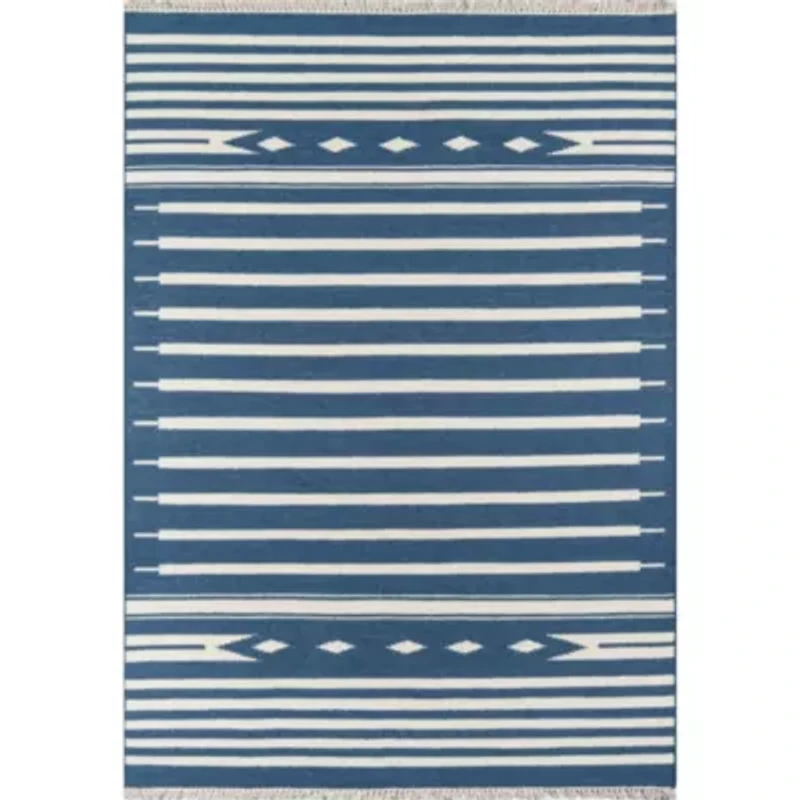 Erin Gates By Momeni Billings Geometric Indoor Rectangular Accent Rug