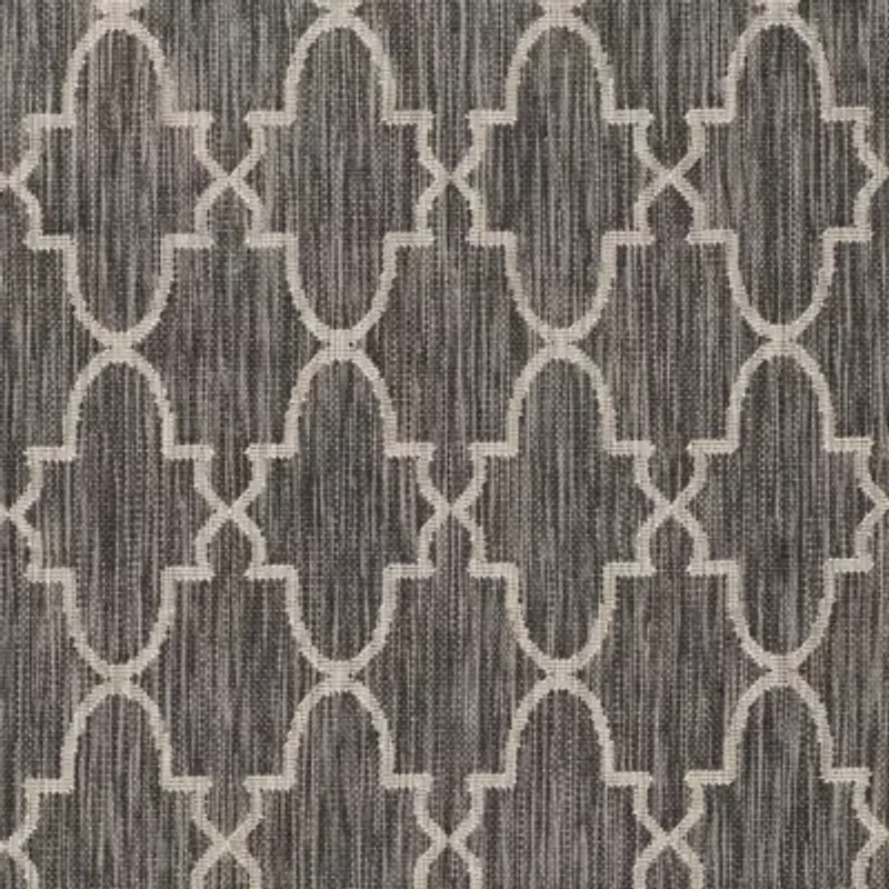 Safavieh Courtyard Collection Keeley Geometric Indoor/Outdoor Area Rug
