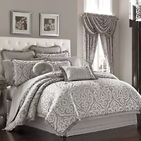 Queen Street Lafayette 4-pc. Jacquard Comforter Set