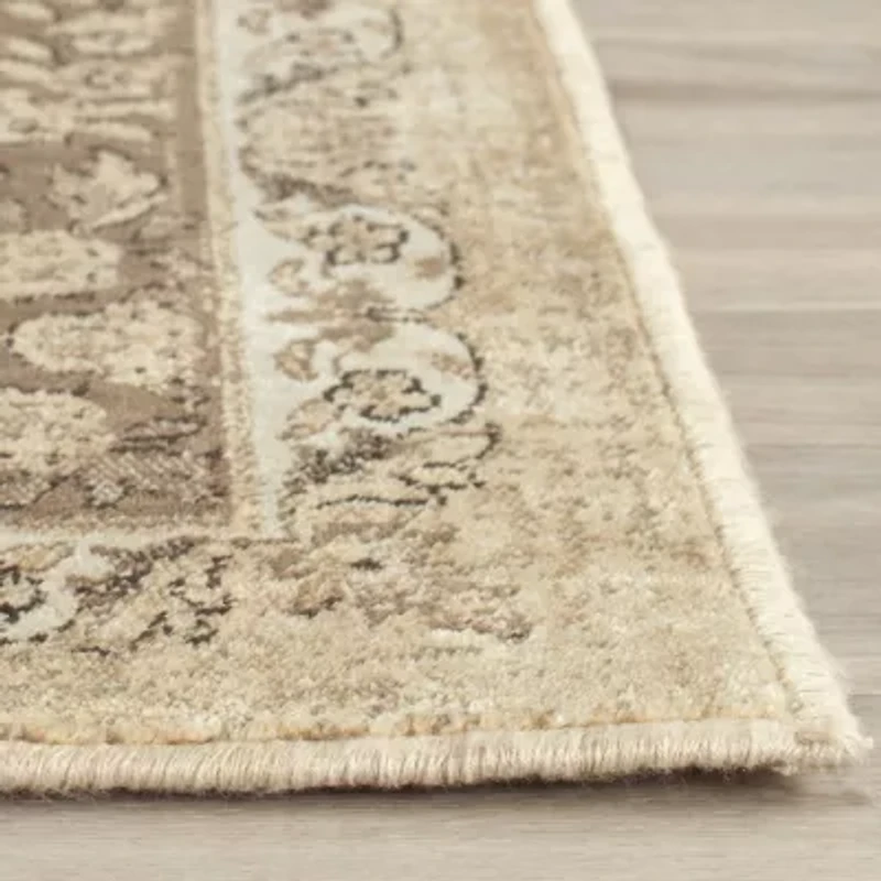 Safavieh Courtyard Collection Elwin Floral Indoor/Outdoor Runner Rug