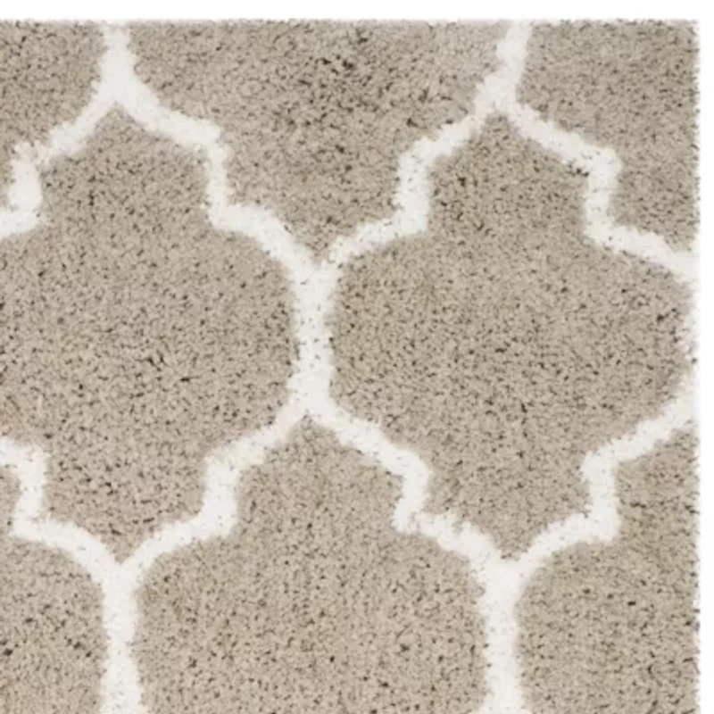 Safavieh Toronto Shag Collection Nanda Geometric Area Rug