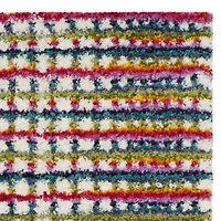 Safavieh Dorian Geometric Shag Rectangular Runner
