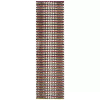 Safavieh Dorian Geometric Shag Rectangular Runner
