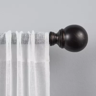 Exclusive Home Curtains Sphere 1 Adjustable Curtain Rod