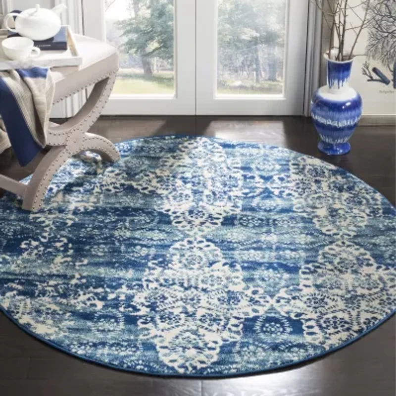 Safavieh Seanna Geometric Round Rugs