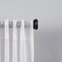 Exclusive Home Curtains Topper 1 Adjustable Curtain Rod