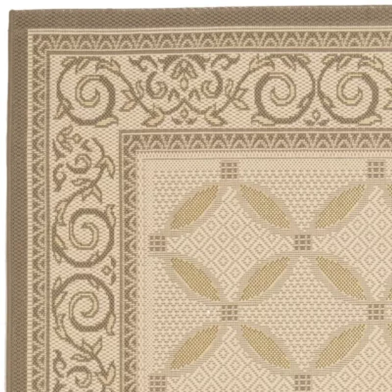 Safavieh Courtyard Collection Anima Geometric Indoor/Outdoor Area Rug