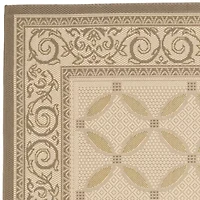 Safavieh Courtyard Collection Anima Geometric Indoor/Outdoor Area Rug
