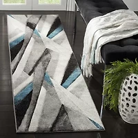 Safavieh Hollywood Collection Richard Abstract Runner Rug