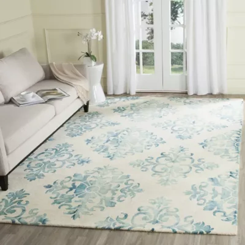 Safavieh Dip Dye Collection Durward Floral Area Rug