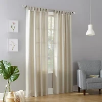 No 918 Jacob Tab Top Sheer Single Curtain Panel