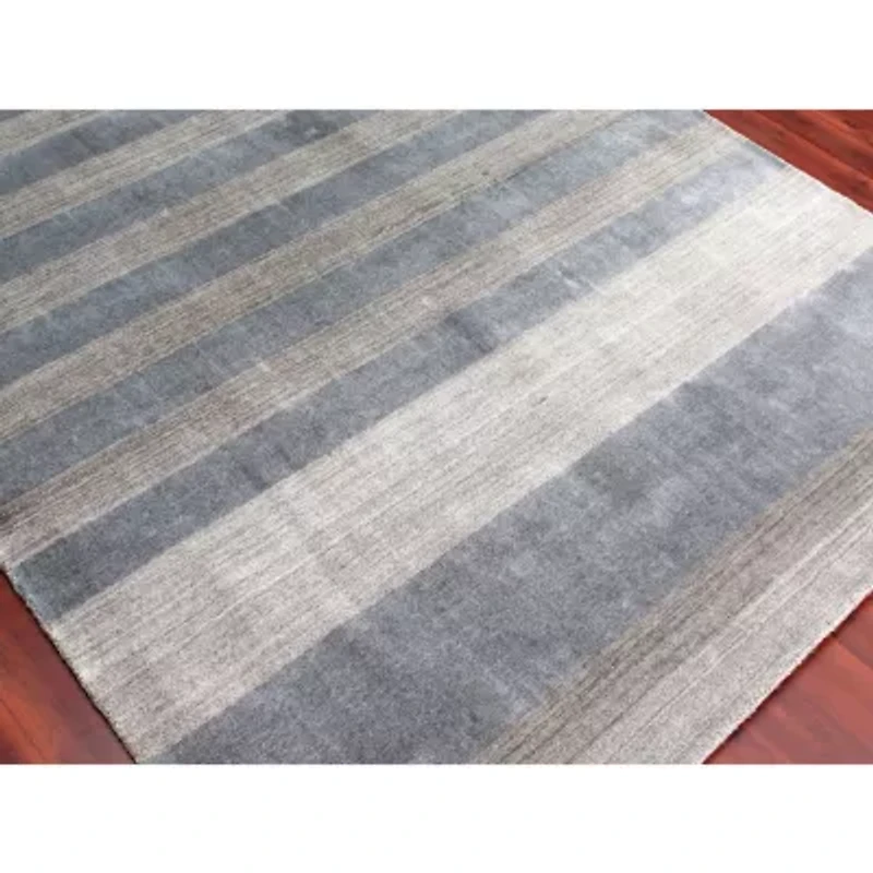 Amer Rugs Blend AC Hand-Woven Wool and Viscose Rug