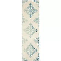 Safavieh Dip Dye Collection Durward Floral Runner Rug