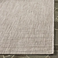 Safavieh Courtyard Collection Dallas Stripe Indoor/Outdoor Square Area Rug