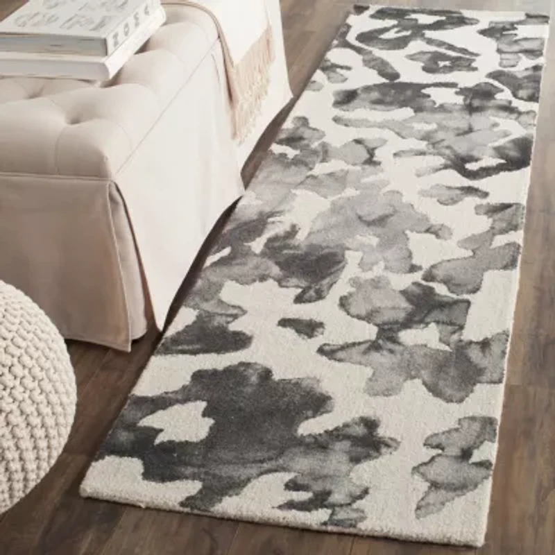 Safavieh Dip Dye Collection Emma Abstract Runner Rug