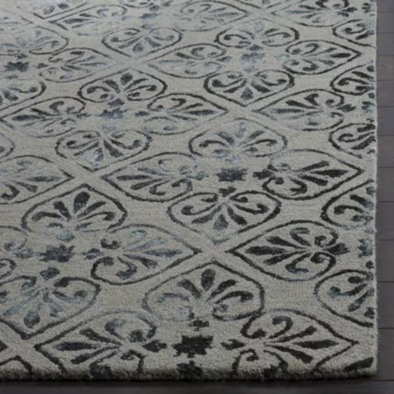 Safavieh Dip Dye Collection Jacinda Damask Runner Rug